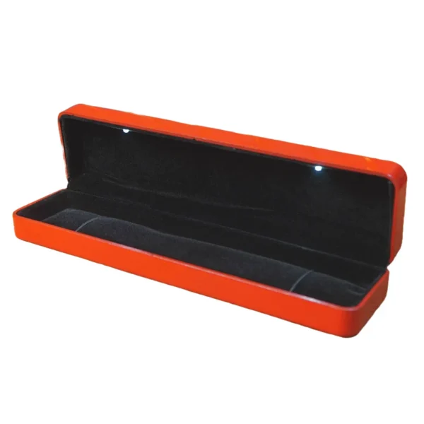 LED Chain/Bracelet Box with Glossy Lacquer Finish - Image 3