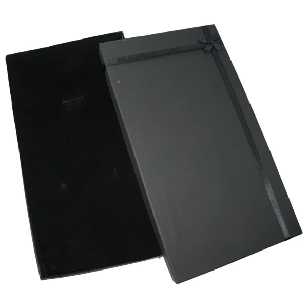 Black Cardboard Jewelry Boxes - Image 3