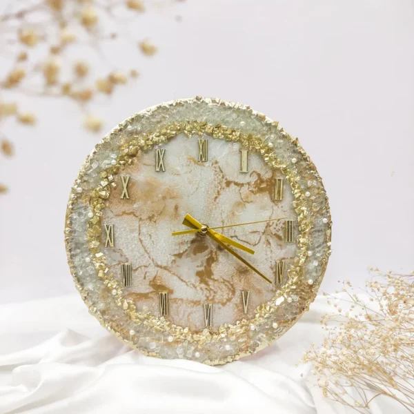 Resin Geode wall Clock - Image 2