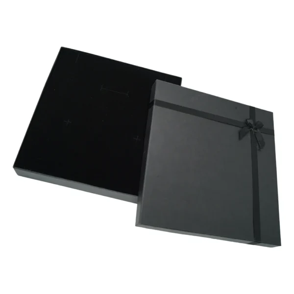 Black Cardboard Jewelry Boxes - Image 2