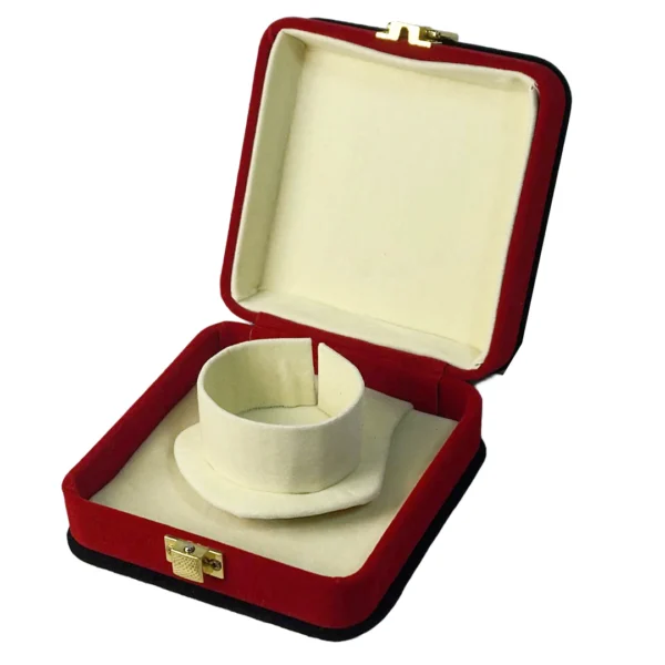 Leather & Velvet in Red & Black Jewelry Boxes - Image 2