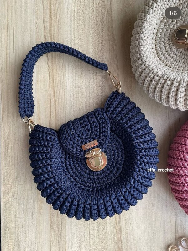 Blue Hand Bag