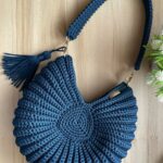 Navy Blue Hand Bag