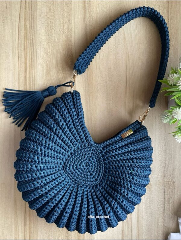 Navy Blue Hand Bag