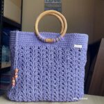 Purple Hand Bag