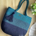 Blue Hand Bag