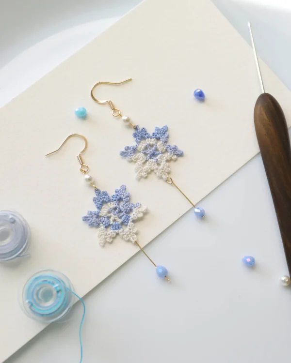 Handmade micro crochet Earrings