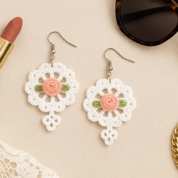 Crochet Earrings - Image 4