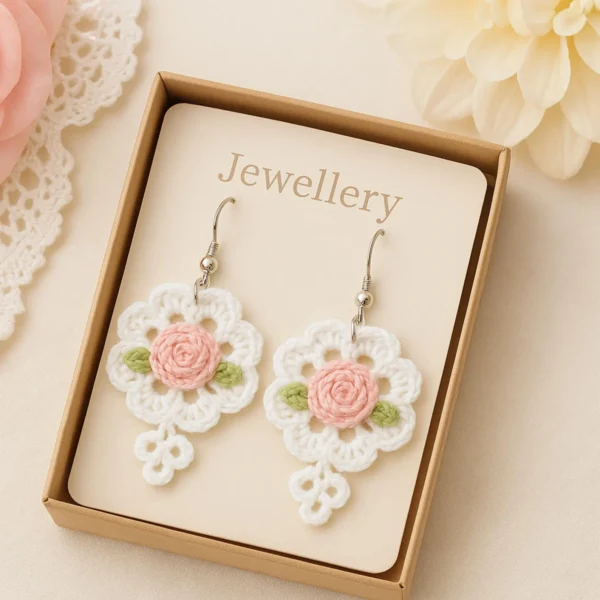 Crochet Earrings - Image 2