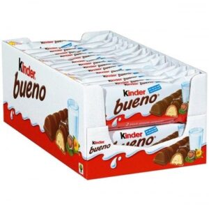 Ferrero - Kinder Bueno Chocolate X2 - 43 gram - Box of 30