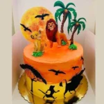 Lion King Theme Cake